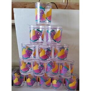 Vintage Acrylic Tumbler Set 15